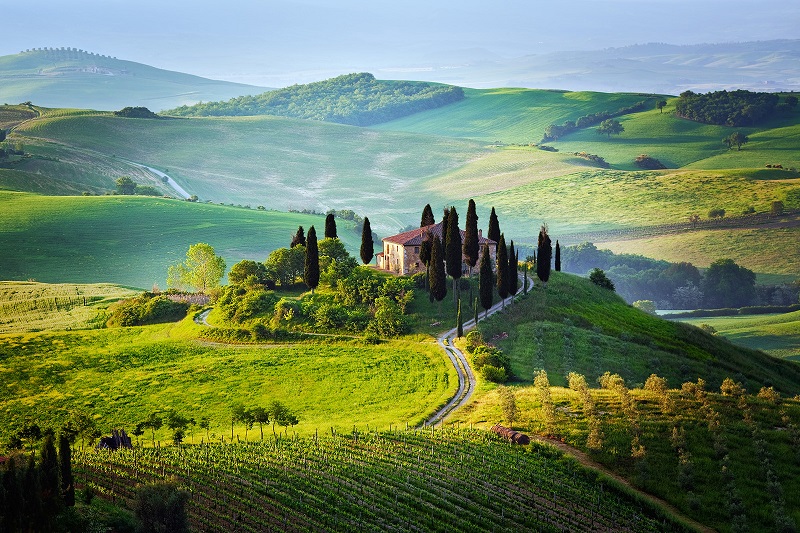 1-Красивые пейзажи. Тоскана. Италия